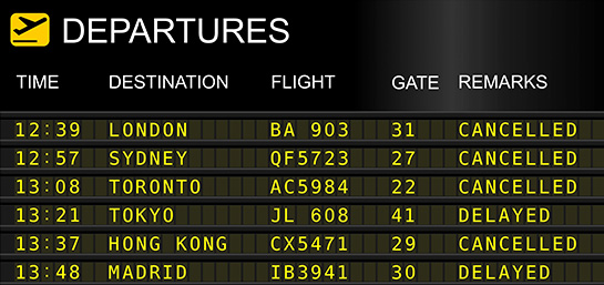 Qué hacer si retrasan tu vuelo