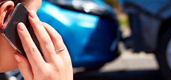 ¿A quién llamar en un accidente de tráfico?