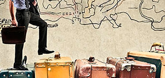 ¿Estoy asegurado contra accidentes si mi empresa me manda a trabajar fuera?