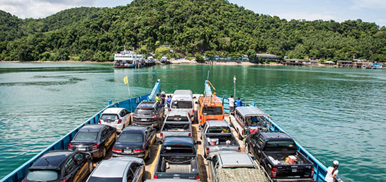 Cuidados a la hora de viajar en ferry con el coche